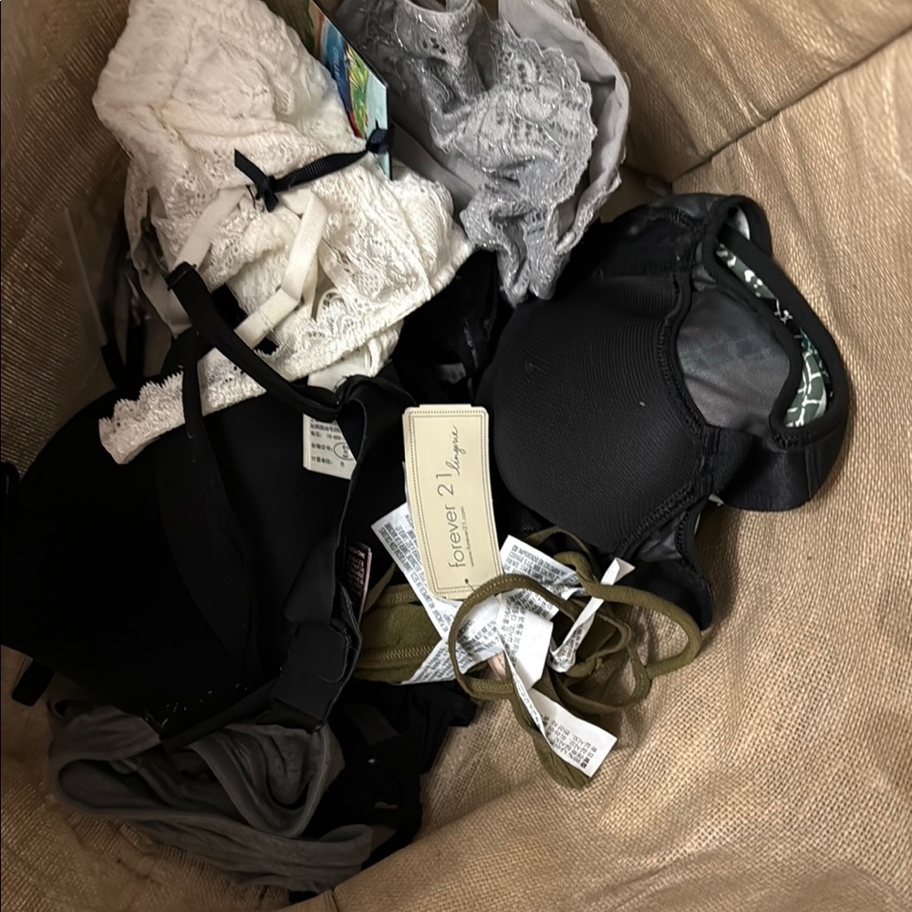Forever 21 Mixed Color Lingerie Collection